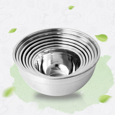 Stainless Steel Mixing Bowl with Cover WS016