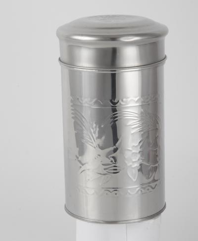 Stainless Steel Straight Tea Caddy With Silver Color 410# RGS-UC4021