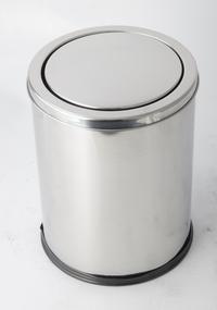 Stainless Steel Trash Can With Flip Cover 201# RGS-UL124