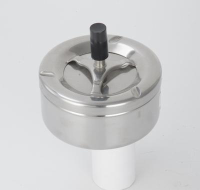 Stainless Steel Push-type Ashtray 410# RGS-A2342