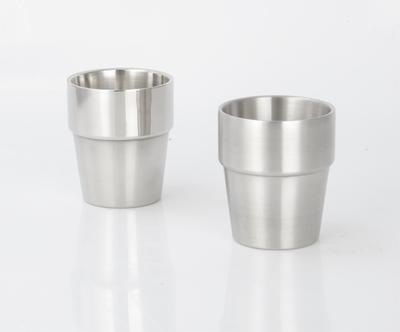 Stainless Steel Korean Style Big Aucipious Cup With Double-layer 304# RGS-CK113