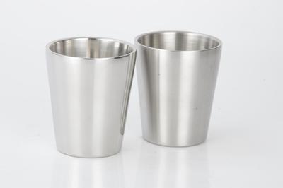 Stainless Steel Korean Style Aucipious Cup With Double-layer 304# RGS-CK1114