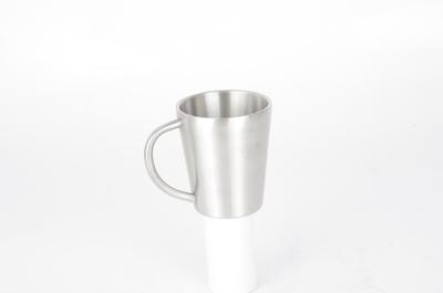 Stainless Steel Double-layer Cup With Handle(Sanding inside and outside) 304# RGS-CK1117