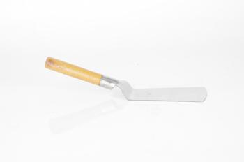 Stainless Steel Plat Spatula With Wooden Handle RGS-Z1555