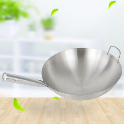 Stainless Steel frying Pan With Handle RGS-VD821
