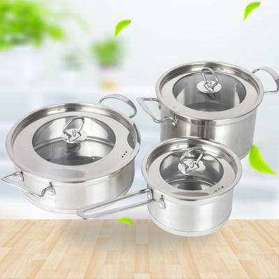 Stainless steel 3-piece cookware serving utensils  collection RGS-R4871T