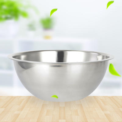 Stainless Steel Basin dinnerware  WIth Small Edge RGS-BM4911