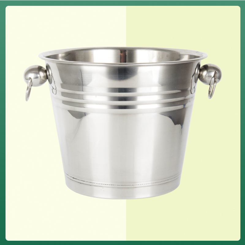 Stainless Steel Ice Bucket Wine Bucket With Two Color Rgsi19001
