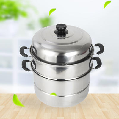Stainless Steel Steamer  pot With Double-layer RGS-TZ822-E