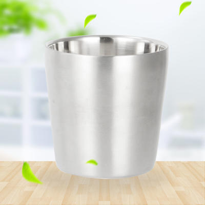 Stainless Steel Korean-style Cup With Double-layer(bright/sanded)RGS-CK25001