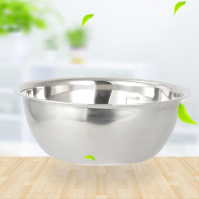Stainless Steel Type-A Mixing Bowl With Scale RGS-FB3001
