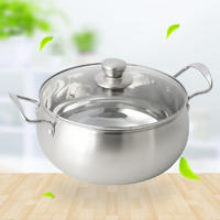 Stainless Steel Pearl Soup Pot With Single Bottom  14-Piece Set 201# RGS-R5210