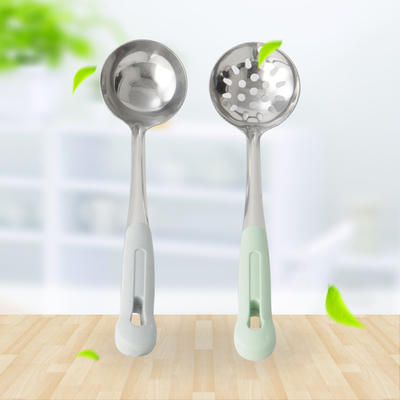 Stainless Steel Soup Leak And Spoon 201# RGS-S5083