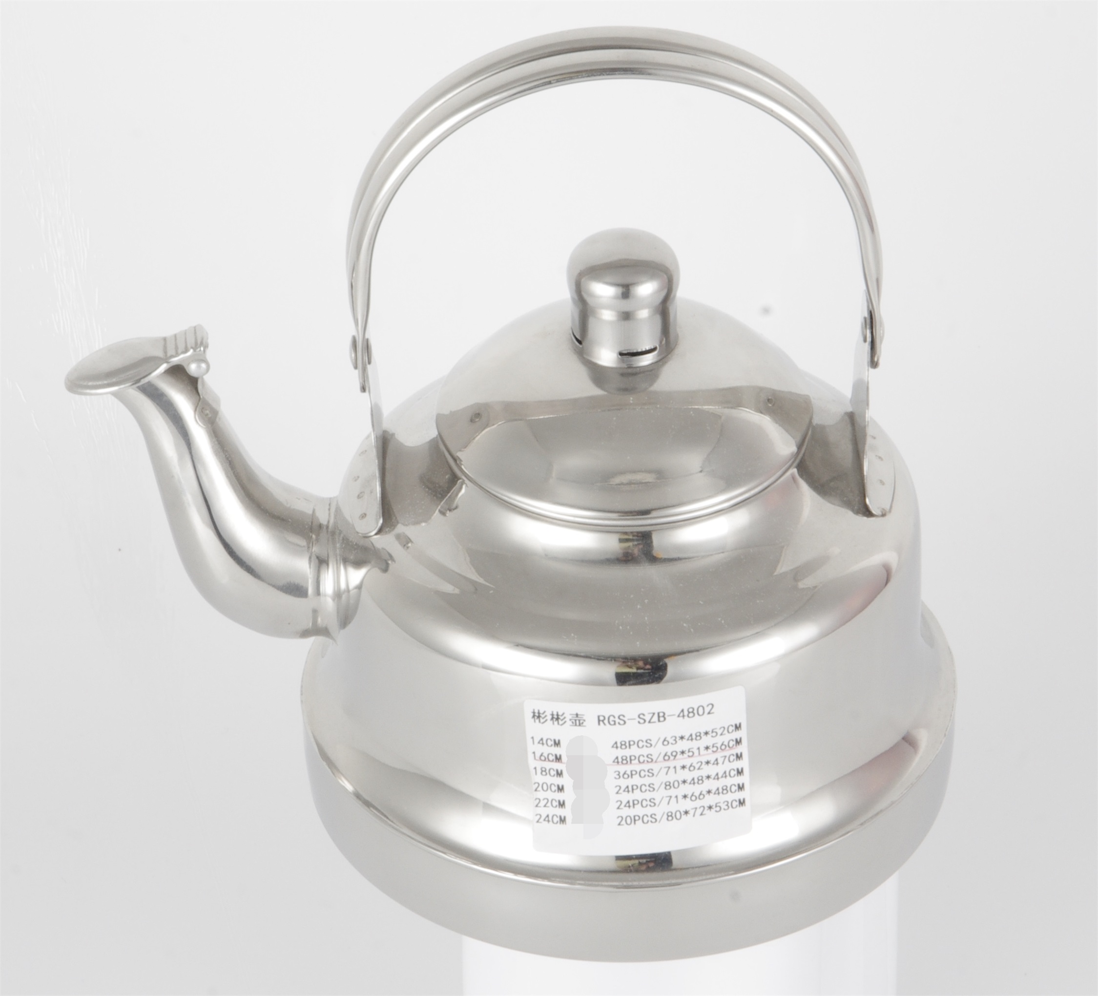 Evergreen traditional stainless steel kettle Suppliers for storage