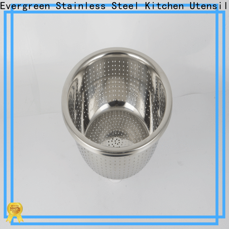 Wholesale commercial stainless steel colander manufacturers for kitchen